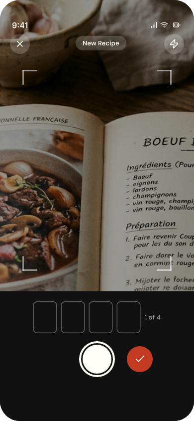 Lenti camera capture screen